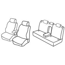 Stoelhoezen Lampa Set Superior - Nocciola - geschikt voor Audi A3 Sportback (07/08>10/12)