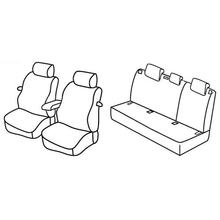 Coprisedili Lampa Set Superior - Nocciola - compatibili per Audi A3 3p (05/03>08/12)
