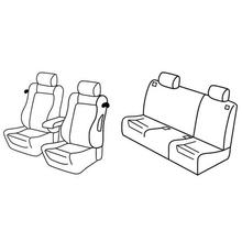 Coprisedili Lampa Set Superior - Nocciola - compatibili per Alfa Romeo 147 3p (10/00>10/04)
