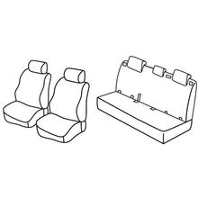 Stoelhoezen Lampa Set Superior - Nocciola - compatibel voor Suzuki Swift 5p (09/10>04/17)