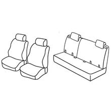 Coprisedili Lampa Set Superior - Nocciola - compatibili per Suzuki Swift 3p (09/10>04/17)