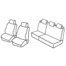 Coprisedili Lampa Set Superior - Nocciola - compatibili per Suzuki Swift 5p (01/06>08/10)