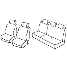 Coprisedili Lampa Set Superior - Nocciola - compatibili per Suzuki Splash (03/08>09/15)