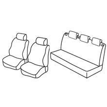 Coprisedili Lampa Set Superior - Nocciola - compatibili per Seat Ibiza 5p (06/08>08/15)