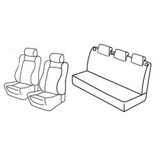 Coprisedili Lampa Set Superior - Nocciola - compatibili per Seat Ibiza 5p (06/08>08/15)