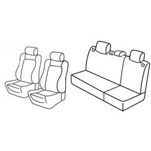 Coprisedili Lampa Set Superior - Nocciola - compatibili per Seat Ibiza 5p (01/02>05/08)