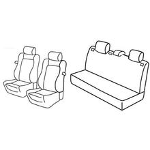 Coprisedili Lampa Set Superior - Nocciola - compatibili per Seat Ibiza 3p (01/02>08/09)
