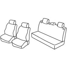 Coprisedili Lampa Set Superior - Nocciola - compatibili per Seat Ibiza 5p (01/02>05/08)