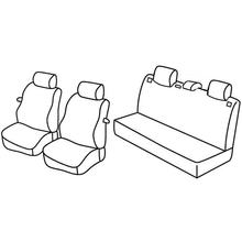 Coprisedili Lampa Set Superior - Nocciola - compatibile per Seat Ibiza 3p (01/02>08/09)
