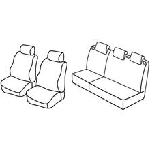 Coprisedili Lampa Set Superior - Nocciola - compatibili per Peugeot 206 3p (09/98>02/09) - Peugeot 206 5p (09/98>02/09) - Peugeot 206 Plus 3p (03/09>01/13) - Peugeot 206 Plus 5p (03/09>01/13)