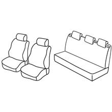 Coprisedili Lampa Set Superior - Nocciola - compatibili per Peugeot 206 3p (09/98>02/09) - Peugeot 206 5p (09/98>02/09) - Peugeot 206 Plus 3p (03/09>01/13) - Peugeot 206 Plus 5p (03/09>01/13)