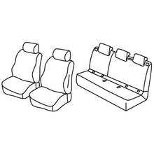 Capas de Assento Lampa Set Superior - Nocciola - compatível para Opel Corsa E 5p (12/14>08/19)