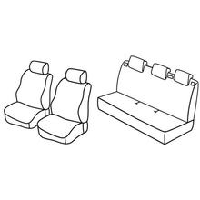 Coprisedili Lampa Set Superior - Nocciola - compatibili per Nissan Micra 5p (10/07>10/10)