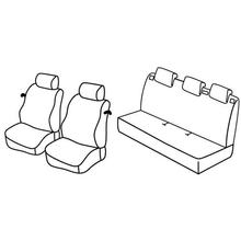 Coprisedili Lampa Set Superior - Nocciola - compatibile per Nissan Micra 3p (10/07>10/10)