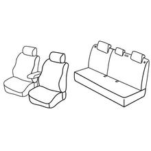 Coprisedili Lampa Set Superior - Nocciola - compatibili per Kia Rio 5p (09/11>03/17)