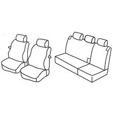 Coprisedili Lampa Set Superior - Nocciola - compatibili per Fiat Bravo (10/95>10/01)