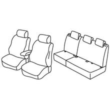 Coprisedili Lampa Set Superior - Nocciola - compatibili per Citroen C3 Picasso (01/09>10/12)