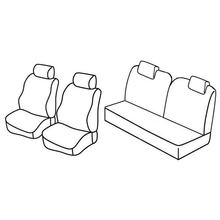 Coprisedili Lampa Set Superior - Nocciola - compatibili per Citroen C2 (10/03>03/10)