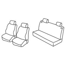 Coprisedili Lampa Set Superior - Nocciola - compatibili per Volkswagen Polo 3p (08/94>10/01) - Volkswagen Polo 5p (08/94>10/01)