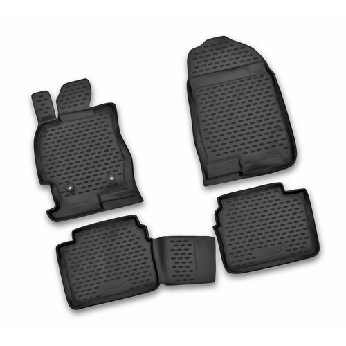 Set Fußmatten nach Maß aus TPE - kompatibel für Mazda 6 4p (04/08>12/12) - Mazda 6 Wagon (04/08>12/12)