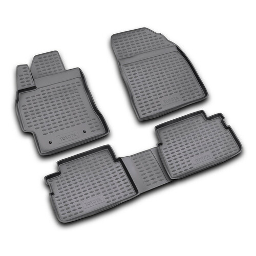 Set Fußmatten nach Maß aus TPE - kompatibel für Toyota Auris 3p (04/07>11/12) - Toyota Auris 5p (04/07>11/12)