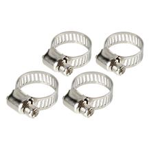 Schlauchschellen Lampa aus Edelstahl - Set 4 St - ? 8 mm - Ø 13-19 mm