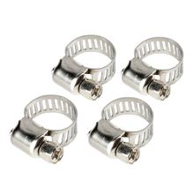 Fascette stringitubo Lampa in acciaio inossidabile - Set da 4 pz - ? 8 mm - Ø 8-12 mm