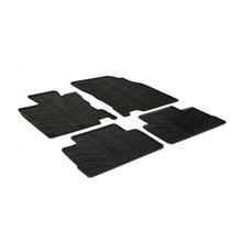 Lampa Custom-Fit Rubber Floor Mats compatible with Nissan Qashqai (02/14>03/21)