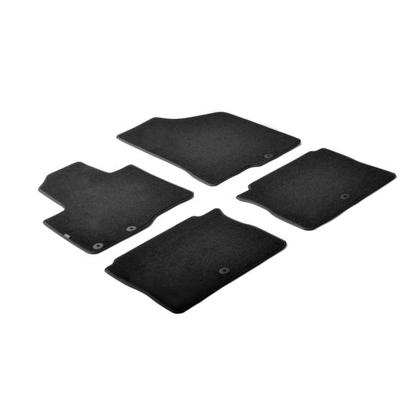 Lampa Floor Mats, Custom-fit Carpet, compatible with Hyundai Santa Fe (03/11>09/12)