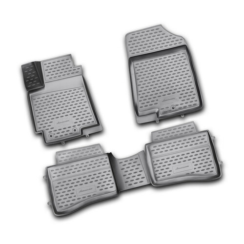 Set Fußmatten nach Maß aus TPE - kompatibel für Kia Rio 3p (09/11>12/14) - Kia Rio 5p (09/11>03/17)
