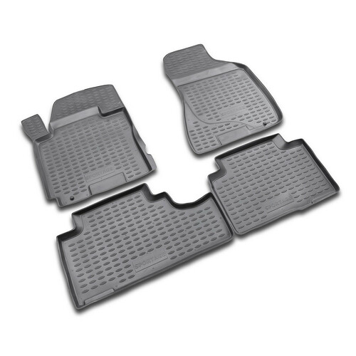 Set Fußmatten nach Maß aus TPE - kompatibel für Kia Sportage (11/04>08/10)