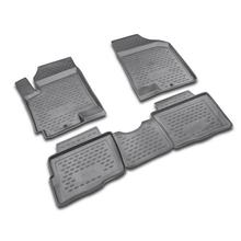 Juego de alfombrillas a medida de TPE - compatible con Kia Soul (03/09>12/13)