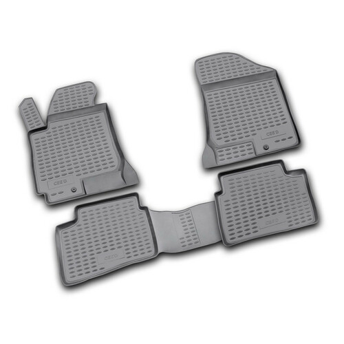 Set Fußmatten nach Maß aus TPE - kompatibel für Kia Cee'd 5p (02/07>04/12) - Kia Cee'd Sporty Wagon (09/07>08/12)
