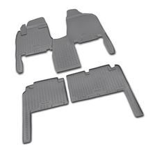Set Fußmatten nach Maß aus TPE - kompatibel für Kia Carnival (06/06>12/11)