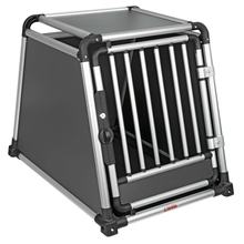 Transporte de animais de alta qualidade em liga de alumínio, especialmente para o transporte de animais no carro - Tipo 7 - 60 x 85 x A 86 cm