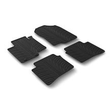 Lampa Custom-Fit Rubber Floor Mats compatible with Hyundai i20 5-door (12/20>)