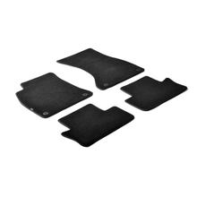 Fußmatten Lampa aus Teppich nach Maß kompatibel für Audi A4 4p (01/01>10/07) - Audi A4 Cabrio (05/02>03/08) - Seat Exeo 4p (05/09>12/12) - Seat Exeo ST (09/09>12/12)