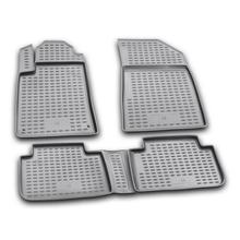 Set voetmatten op maat van TPE - compatibel voor Citroen C5 4p (03/01>04/08) - Citroen C5 sw (03/01>04/08)