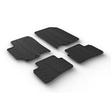 Tapis de sol Lampa en caoutchouc sur mesure, compatibles pour Kia Rio 5p (04/17>08/20) - Kia Stonic (10/17>) - Kia Rio 5p (09/20>)