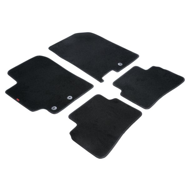 Tapis de sol Lampa en moquette sur mesure compatible pour Kia Rio 5p (04/17>08/20) - Kia Stonic (10/17>) - Kia Rio 5p (09/20>)