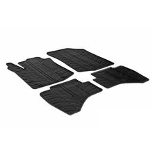 Lampa Rubber Floor Mats, Custom-Fit for Citroen C1 3-door (06/14>03/21) - Citroen C1 5-door (06/14>12/21) - Citroen C1 Airscape 3-door (06/14>05/18) - Citroen C1 Airscape 5-door (06/14>05/18) - Peugeot 108 3-door (06/14>03/21) - Peugeot 108