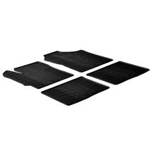 Tapis de sol Lampa en caoutchouc sur mesure compatible pour Toyota Yaris 3p (10/11>12/17) non hybride - Toyota Yaris 5p (10/11>08/20) non hybride