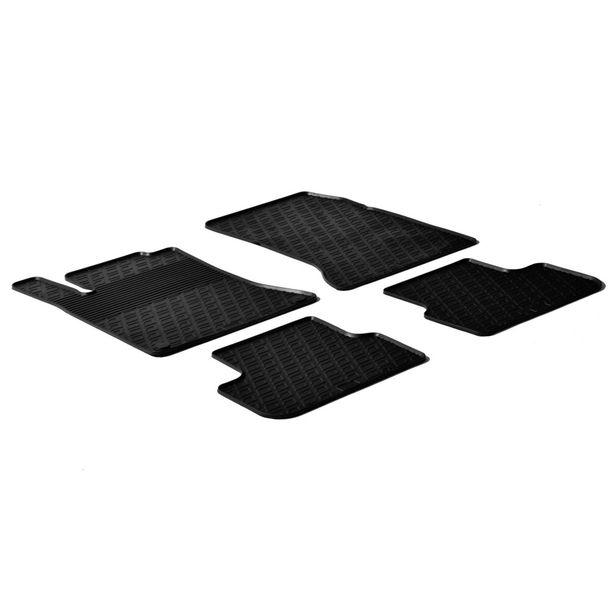 Fußmatten Lampa aus Gummi nach Maß kompatibel für Mercedes CLA 4p (02/13>04/19) - Mercedes CLA Shooting Brake (03/13>07/19) - Mercedes Classe A 5p (10/12>05/18) - Mercedes Classe B (10/11>01/19) - Mercedes GLA (03/14>03/20)