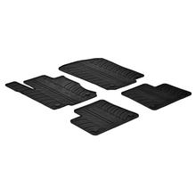 Fußmatten Lampa aus Gummi nach Maß kompatibel für Mercedes GLE 5p (07/15>12/18) - Mercedes ML (10/11>12/15)