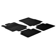 Rubber vloermatten Lampa op maat, compatibel voor Mercedes Klasse A 3-deurs (09/04>12/10) - Mercedes Klasse A 5-deurs (09/04>09/12) - Mercedes Klasse B (05/05>09/11)