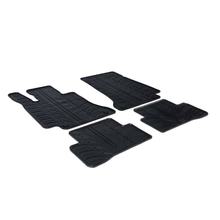 Rubber vloermatten Lampa op maat, compatibel voor Mercedes Klasse C 4-deurs (03/14>05/21) - Mercedes Klasse C stationwagen (09/14>05/21)