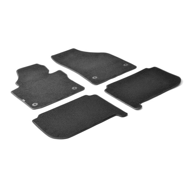 Tapis de sol Lampa en moquette sur mesure compatible avec Volkswagen Touran (05/03>08/15)