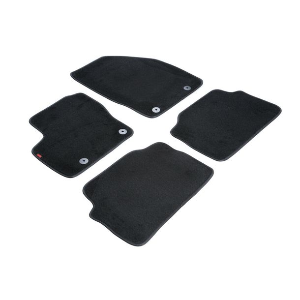 Tapis de sol Lampa en moquette sur mesure compatible pour Ford Kuga (06/08>02/13) Jusqu'au 08/2011