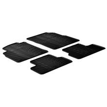 Tappetini in gomma su misura Lampa compatibili per Opel Astra J 4p (09/12>08/18) - Opel Astra J 5p (01/10>10/15) - Opel Astra J GTC (09/11>08/18) - Opel Astra J Sports Tourer (11/10>02/16)