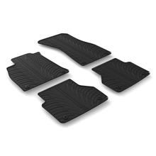 Tapis de sol Lampa en caoutchouc sur mesure compatibles avec Audi A6 4p (07/18>) - Audi A6 Avant (08/18>) - Audi A7 Sportback (04/18>)